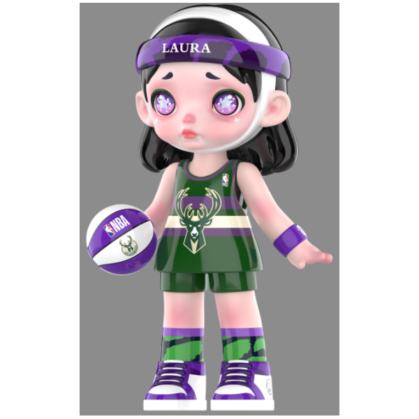 LAURA BASKETBALL—NBA系列 100%-雄鹿
